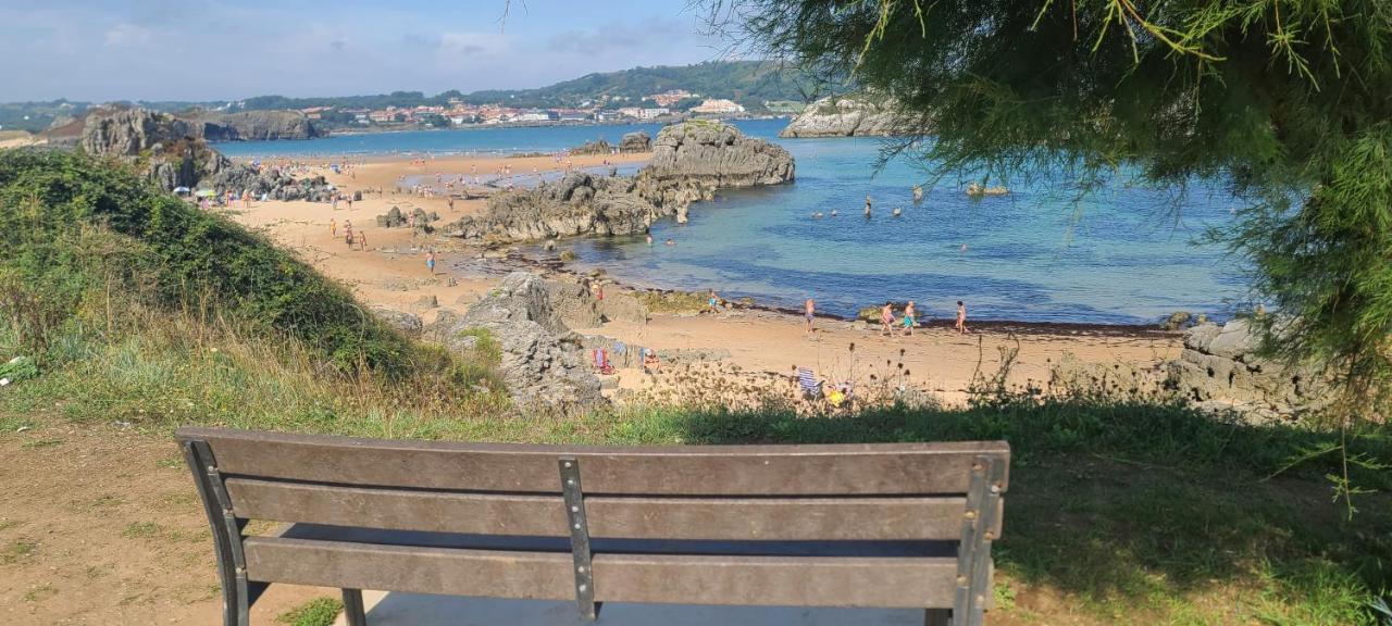 Luminoso Apartamento Playa Ris Con Garaje Noja Esterno foto